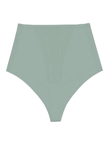 Triumph Shape Smart Highwaist String, Briefs Damen, Blau (Abstinthe), XL von Triumph