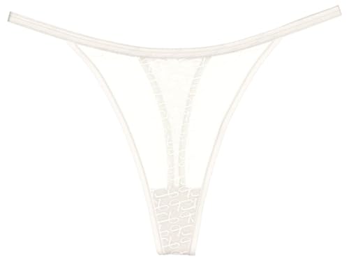 Triumph Damen Signature Sheer String Briefs, Ecru White, 46 von Triumph
