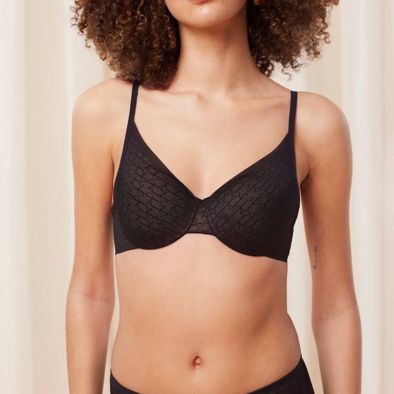 Triumph Signature Sheer WHP BH mit Bügel, Schwarz, Größe: 75F, Damen von Triumph