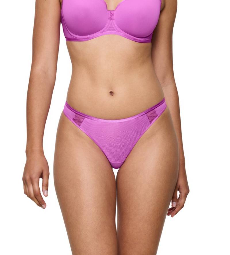 Triumph String Palina Cosmic Heartbeat Mesh, niedriger Bund, elastisch, feminin von Triumph
