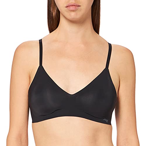 sloggi Damen ZERO Feel Ultra Bra EX Bügelloser BH, Black, M von Sloggi