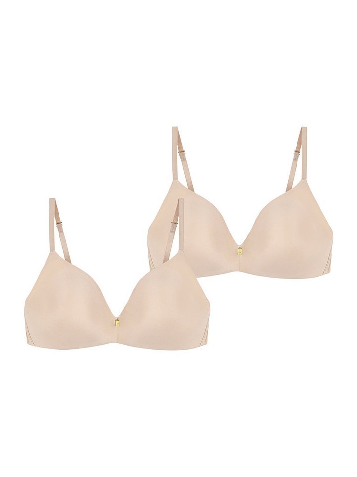 Triumph Soft-BH Body Make-Up Essentials (2-tlg) Damen Frauen Mädchen von Triumph