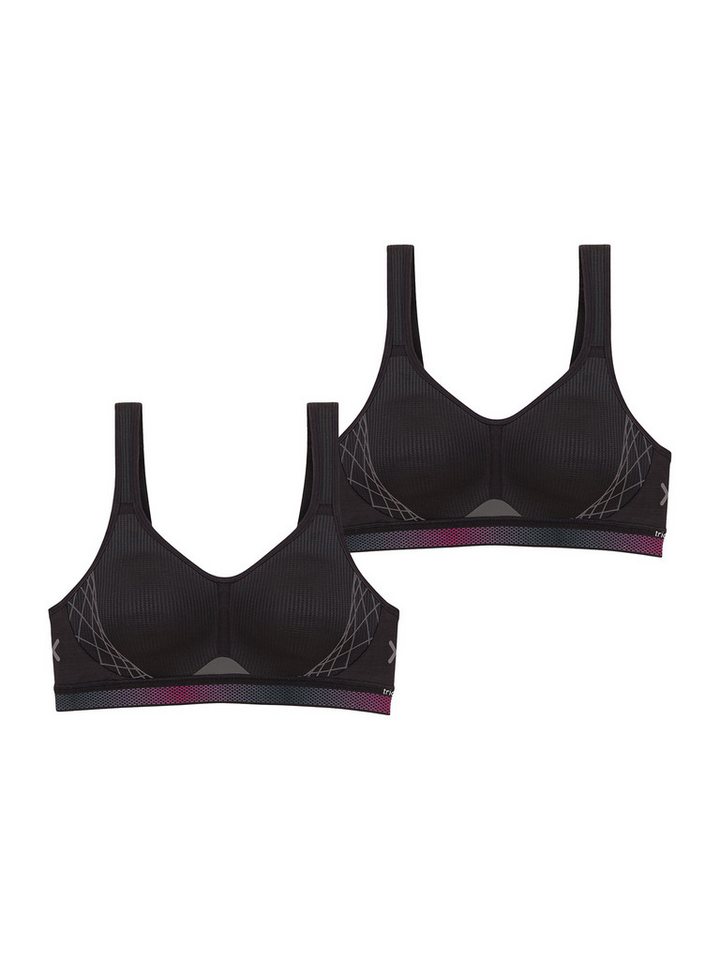 Triumph Sport-BH Triaction Cardio Flow (2-tlg) Damen Frauen Mädchen von Triumph