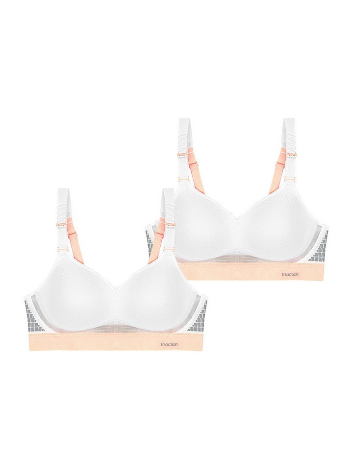 Triumph Sport-BH Triaction Hybrid Lite (2-tlg) Damen Frauen Mädchen von Triumph