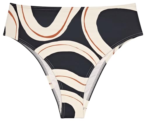 Triumph Damen Summer Allure Highwaist Brief Bikini Bottoms, Black Combination, 36 von Triumph