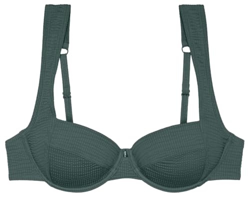 Triumph Damen Summer Expression W 05 sd Bikini top, Smoky Green, 38E von Triumph