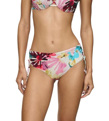 Triumph Summer Fleur Midi X, Bikini Bottom Damen, Mehrfarbig (Pink - Dark Combination), 40 von Triumph