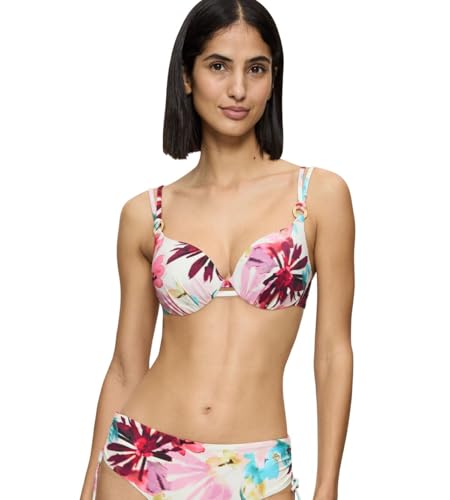 Triumph Summer Fleur WP, Bikini Top Damen, Mehrfarbig (Pink - Dark Combination), 44 von Triumph