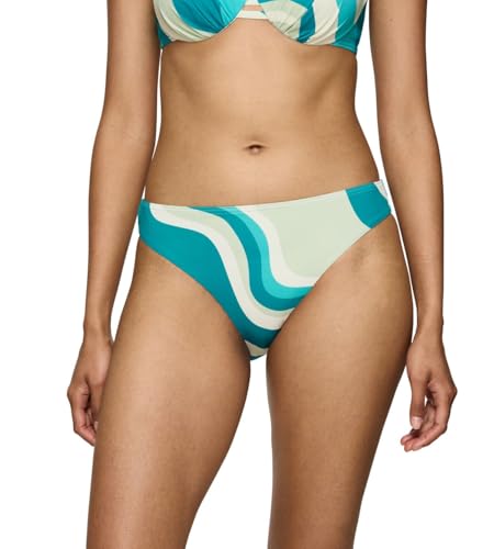Triumph Summer Mix & Match Tai, Bikini Bottom Damen, Mehrfarbig (Blue - Light Combination), 40 von Triumph