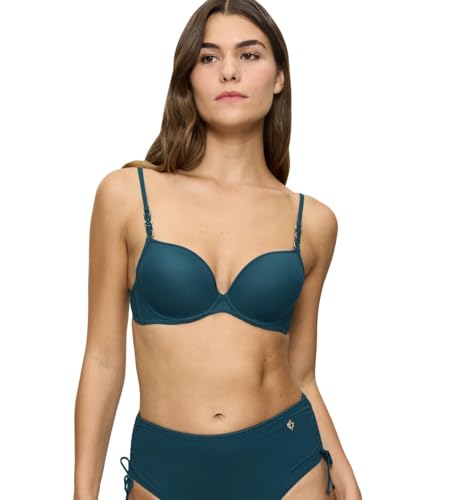 Triumph Summer Twist WHU, Bikini Top Damen, Blau (Secret Lagoon), 44 von Triumph
