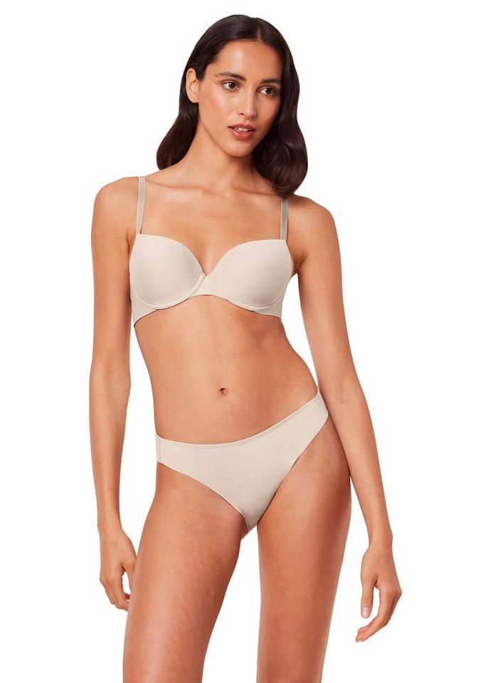 Triumph Balconette-BH Pure Micro nahezu unsichtbar, geformte Cups, Microfaser, wattiert von Triumph