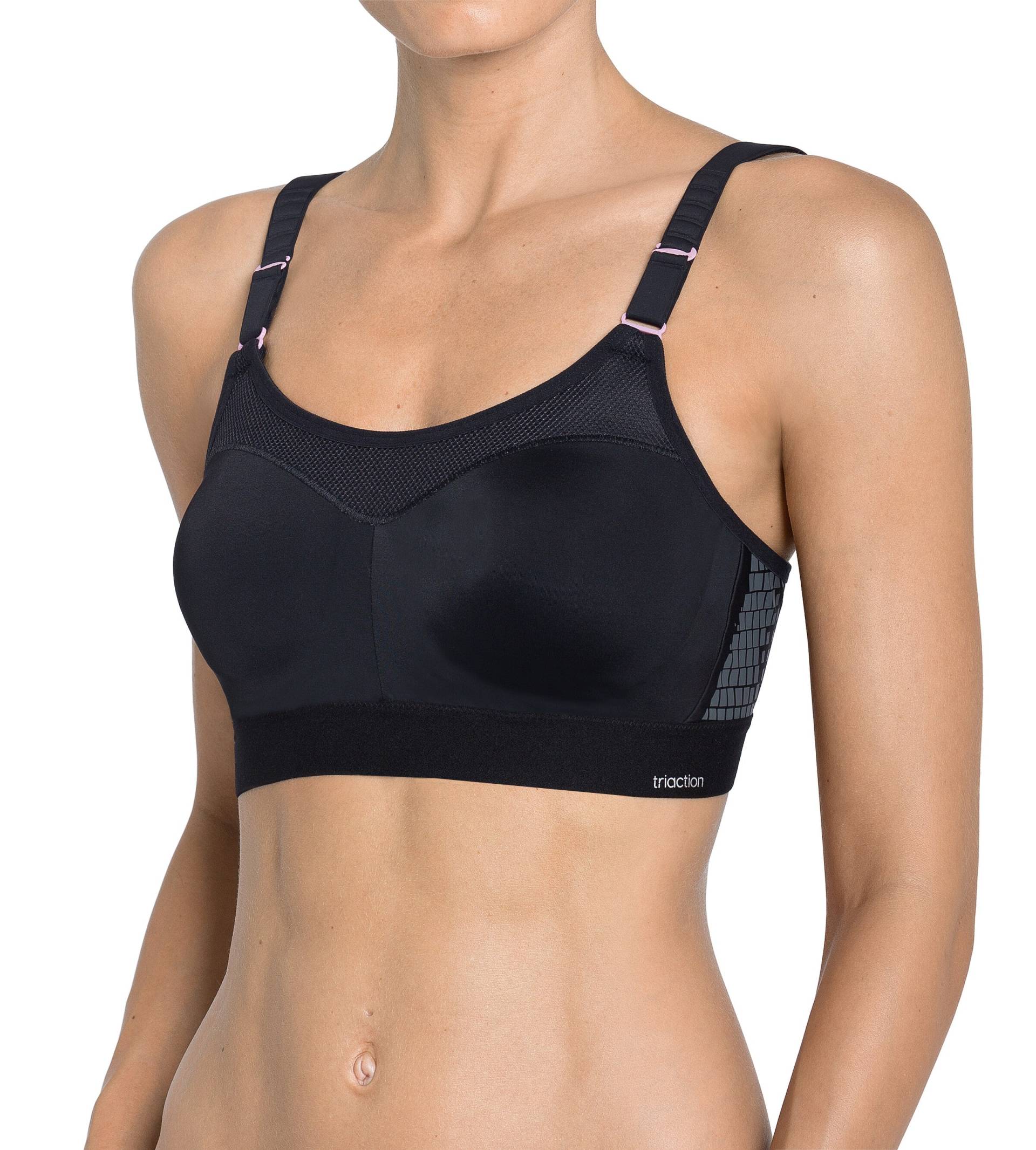 Triumph Triaction Control Lite W Sport BH, Farbe: Schwarz, Größe: 80F, Damen von Triumph