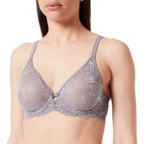 Triumph Women's Amourette Charm Conscious W02 BH, Pigeon Grey, 80B von Triumph