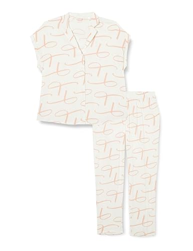 Triumph Women's Boyfriend Fit PW 01 Pajama Set, Skin-Light Combination, 36 von Triumph