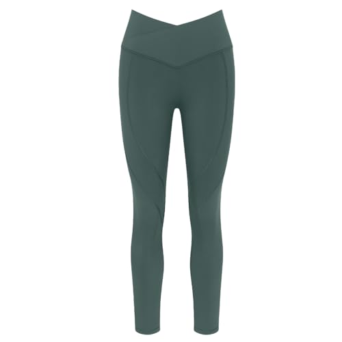 Triumph Damen Cardio RTW High-Rise Leggings Pajama Bottoms, Smoky Green, S Triumph Damen Cardio RTW High-Rise Leggings Pajama Bottoms, Smoky Green, S von Triumph