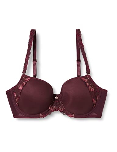 Triumph Women's Freesia Florale WP BH, Deep Burgundy, 70E von Triumph