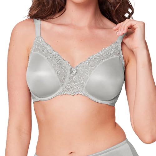 Triumph Women's Ladyform Soft W X Bra, Platinum, 90C von Triumph