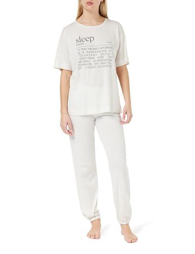 Triumph Women's PK SSL 10 CO/MD Pajama Set, Grey Combination, 36 von Triumph