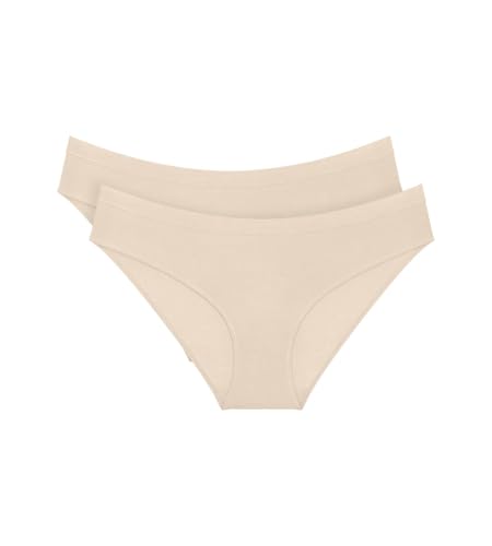 Triumph Women's Sense of Modal Tai 2P Briefs, Creamy Dream, S (2er Pack) von Triumph