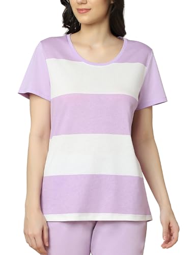 Triumph Women's Sets PK Capri X 01 Pyjamaset, Violet-Light Combination, 40 von Triumph
