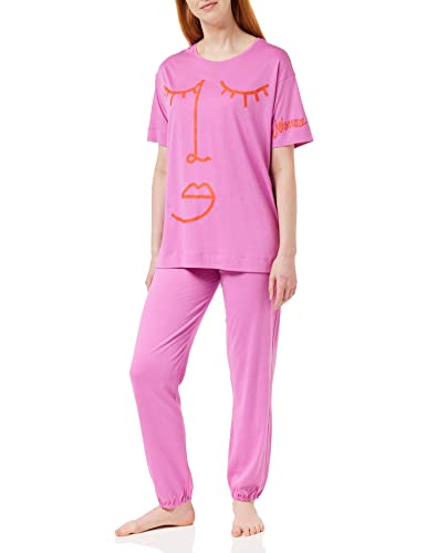 Triumph Women's Sets PK SSL 10 CO/MD Pyjamaset, Flash Pink, 38 von Triumph