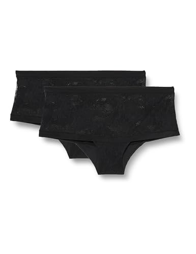 Triumph Women's Smart Deco Bandeau EX 2P Briefs, Black, 1 von Triumph