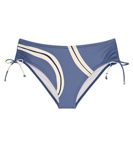 Triumph Women's Summer Allure Midi X Bikini Bottoms, Blue Combination, 40 von Triumph