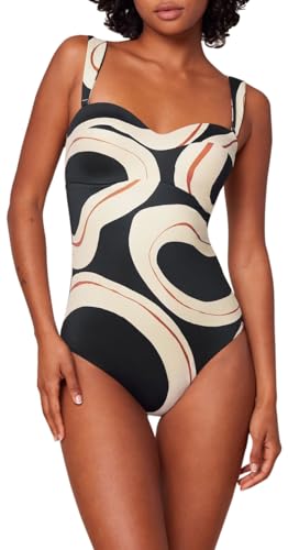 Triumph Women's Summer Allure OPD One Piece Swimsuit, Black Combination, 38D von Triumph