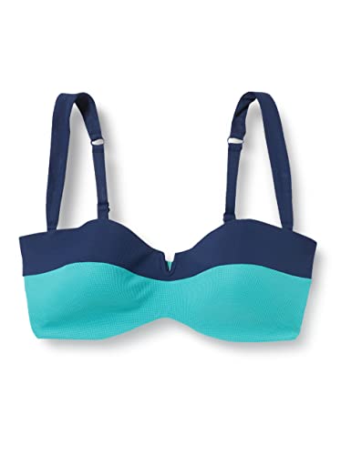 Triumph Women's Summer Glow DP sd Bikini, True Navy, 36B von Triumph