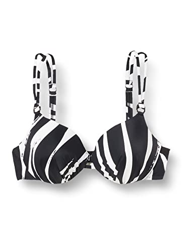 Triumph Women's Summer Mix & Match WP 02 pt Bikini, White-Dark Combination, 38B von Triumph