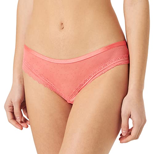 Triumph Women's Tempting Tulle_01 Hipster Unterwäsche, Sugar Coral, S von Triumph