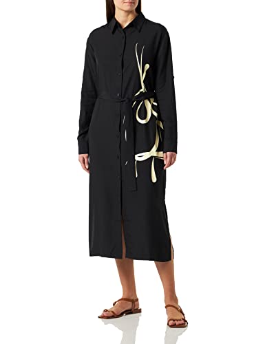 Triumph Women's Thermal MyWear Maxi Dress Bademantel, Black Combination, 34 von Triumph