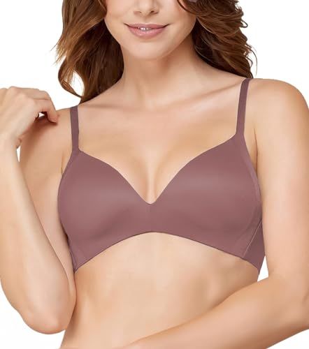 Triumph gepolsterter BH ohne Bügel O-Body Make-Up Soft Touch P EX, Color: Braun (Rose Brown), Size: 75C von Triumph