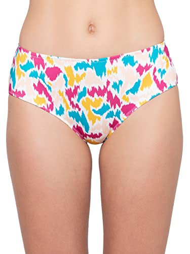 sloggi shore Damen Fancy Guppy Mid Waist Bikini-Unterteile, Multi-Colour, XL von Triumph