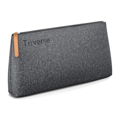 TRIVERSETECH Kleine Tasche aus Kunstfaser, mit Reißverschluss, leicht, lichtbeständig, Mehrzweck-Aufbewahrungstasche, tragbarer Organizer für kleine Gegenstände und Zubehör TRIVERSETECH Kleine Tasche aus Kunstfaser, mit Reißverschluss, leicht, lichtbeständig, Mehrzweck-Aufbewahrungstasche, tragbarer Organizer für kleine Gegenstände und Zubehör von TriverseTech