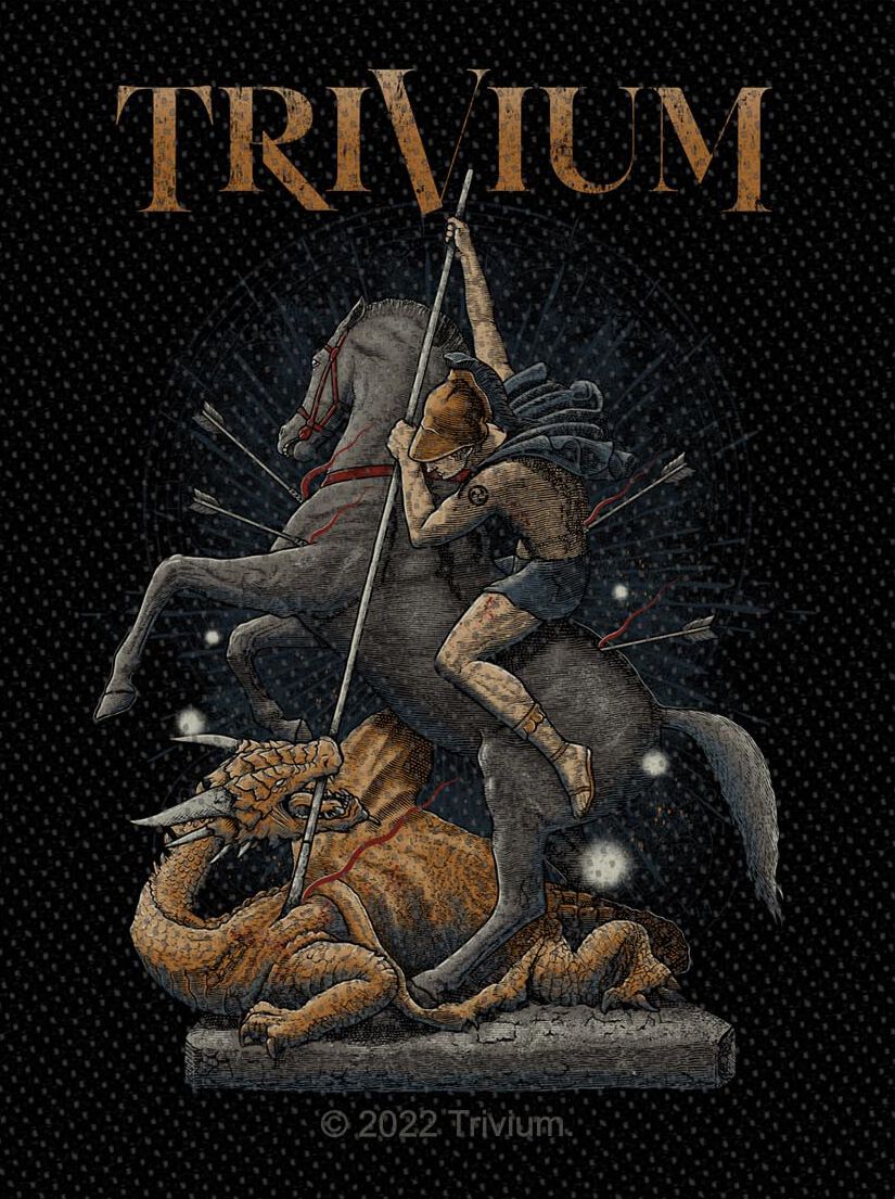 Trivium In The Court Of The Dragon Patch multicolor von Trivium