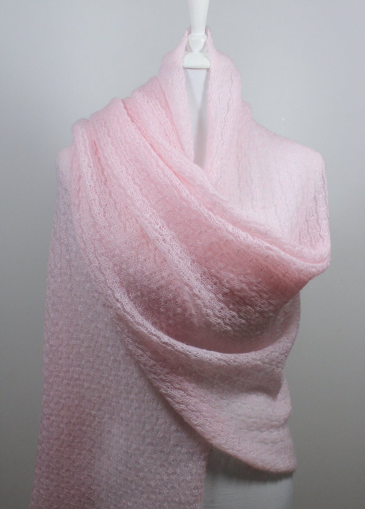 xxl Hochzeitsstola 10Farben Kid-Mohair Tücher Schultertuch Bolero Brautstola Festliche-Stola Strickstola Damen Accessoires Unisex von TrivunaDieStrickerin