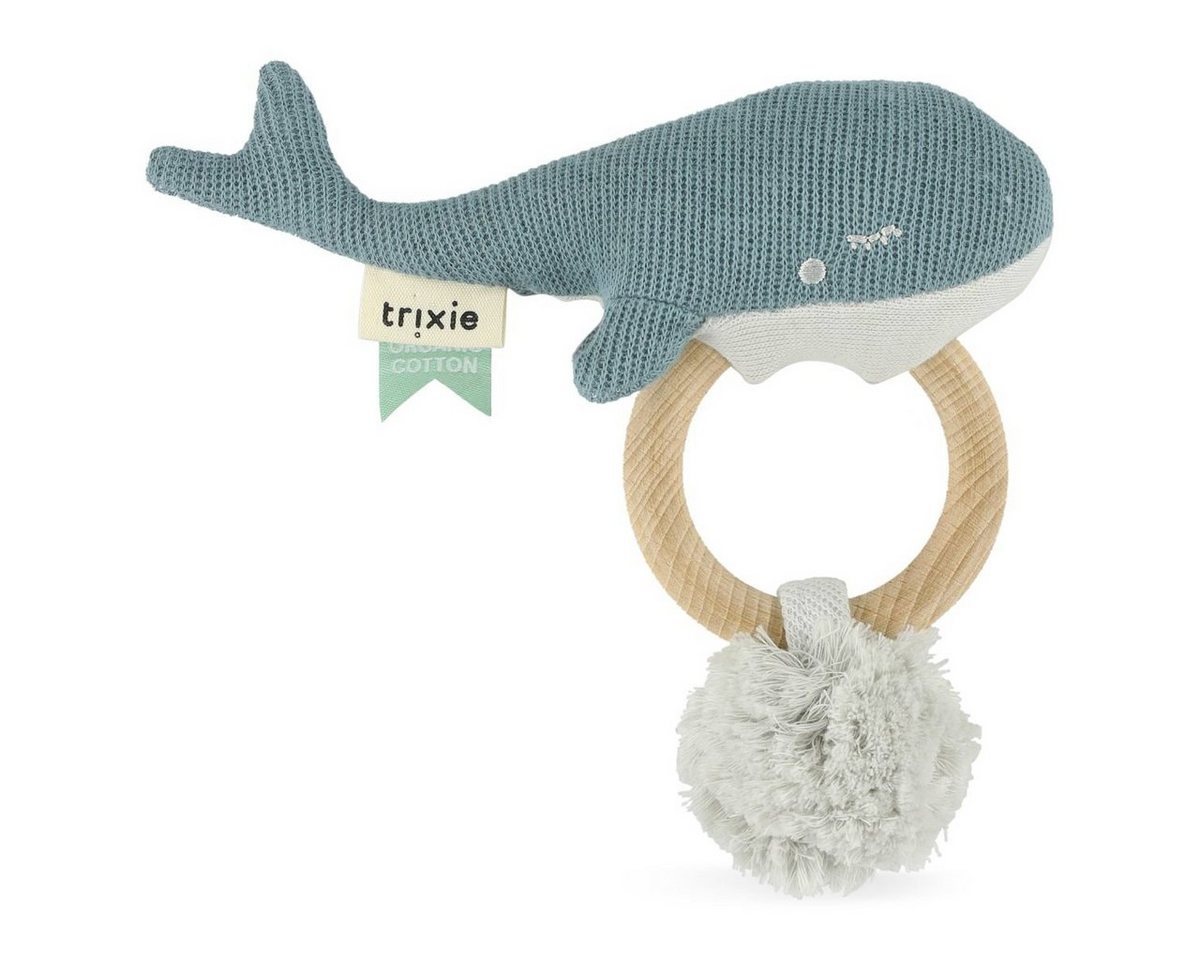 Trixie Baby Beißring Beißring Ø 7 cm Greifling Kuscheltier Babyspielzeug von Trixie Baby