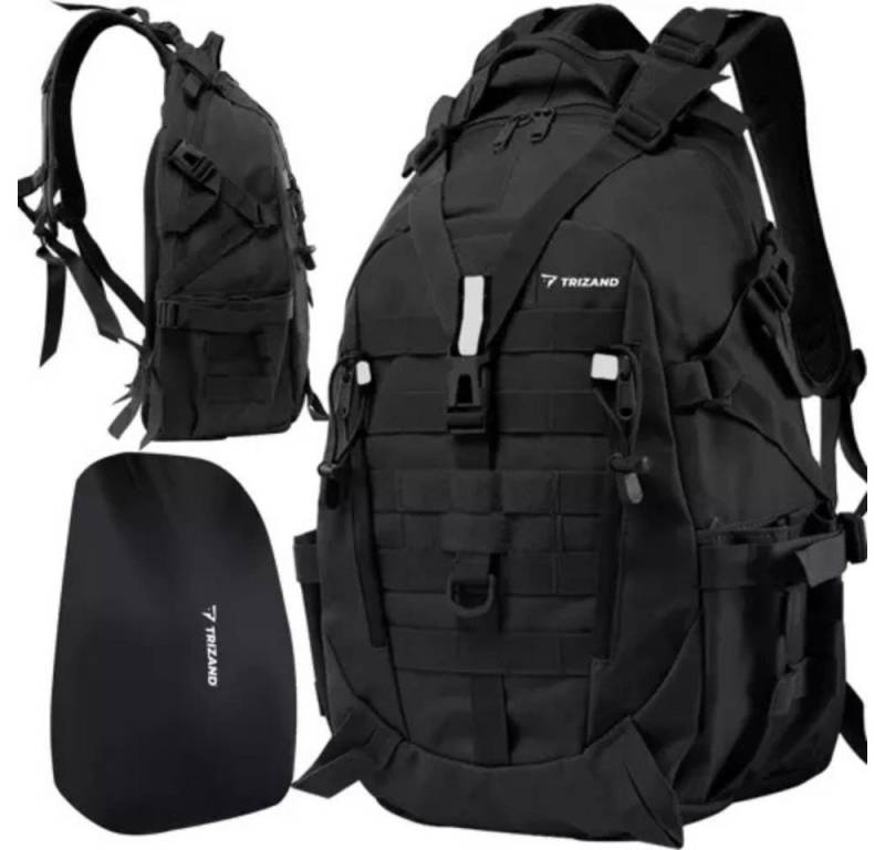 Trizand Freizeitrucksack Wanderrucksack Touristenrucksack (Set, 1-tlg., wandern), optimalen Schutz bei schlechtem Wetter oder Starkregen. von Trizand