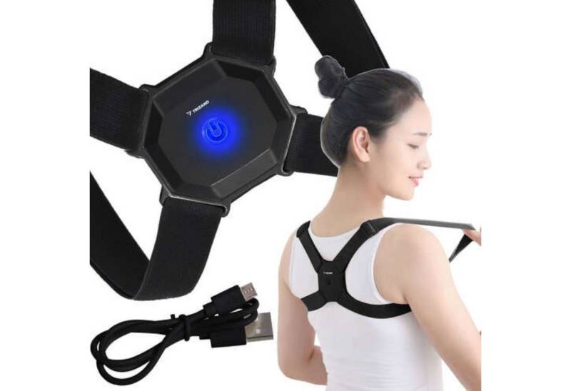 Trizand Rückenbandage Wirbelsäulenstützender Haltungskorrektur-Spinnenstabilisator (Wirbelsäulenstützender Haltungskorrektur-Set, Wirbelsäulenstützender Haltungskorrektur), Integrierter Sensor, langlebiger Akku, atmungsaktiv von Trizand