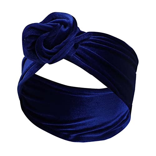 Bedrucktes Draht-Stirnband for Damen, Mode, Vintage, geknotetes Stirnband, Kopfbedeckung, Haar, Jugend, Basketball-Stirnband ( Color : P , Size : One Size ) von Trjgtas