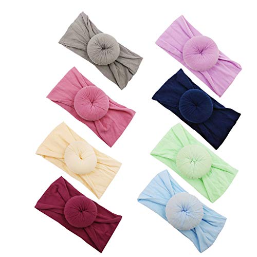 Trjgtas 8 stücke Stirnbänder Kreis Bögen Geknotet Weiche Seide Nylon Headwraps Einfarbig Haarbänder for Neugeborene Kleinkinder Mädchen Kinder Trjgtas 8 stücke Stirnbänder Kreis Bögen Geknotet Weiche Seide Nylon Headwraps Einfarbig Haarbänder for Neugeborene Kleinkinder Mädchen Kinder von Trjgtas