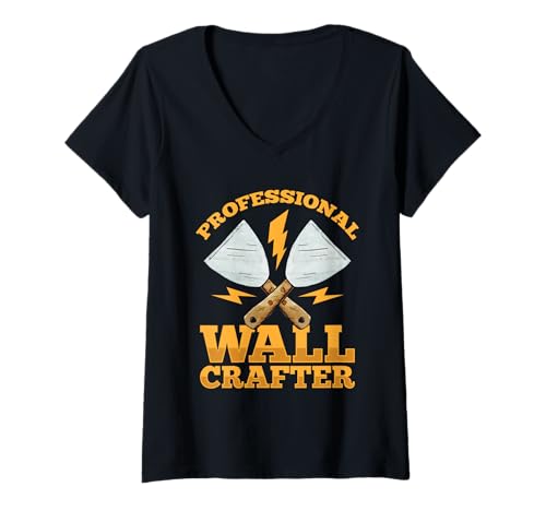 Damen Innenausbau Trockenbausysteme - Trockenbauinstallateur T-Shirt mit V-Ausschnitt Damen Innenausbau Trockenbausysteme - Trockenbauinstallateur T-Shirt mit V-Ausschnitt von Trockenbauinstallateur Geschenke & Ideen