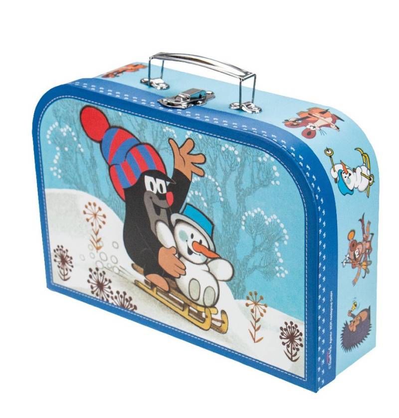 Trötsch Verlag Kinderkoffer Kinderkoffer Der kleine Maulwurf Winter mit Schneemann Rodeln: Papp von Trötsch Verlag