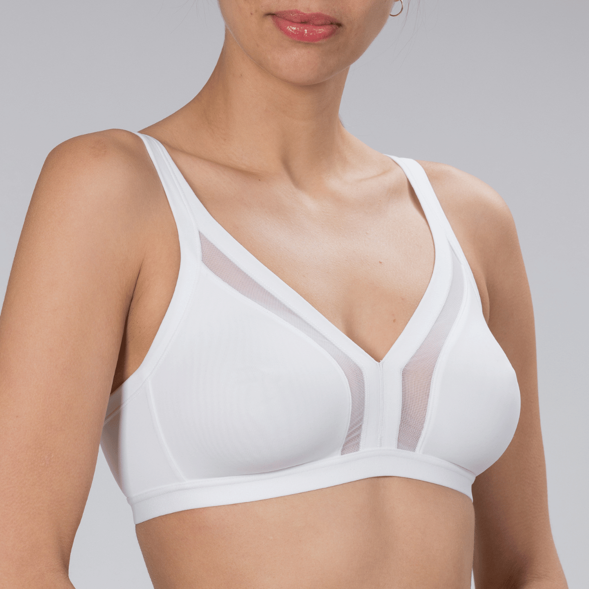 Trofé Bella BH ohne Bügel, Weiß, Größe: 90E, Damen von Trofé