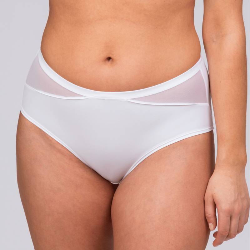 Trofé Bella Midi Slip, Weiß, Größe: XL, Damen von Trofé