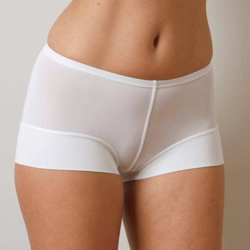 Trofé Boxer Slip, Weiß, Größe: L, Damen von Trofé