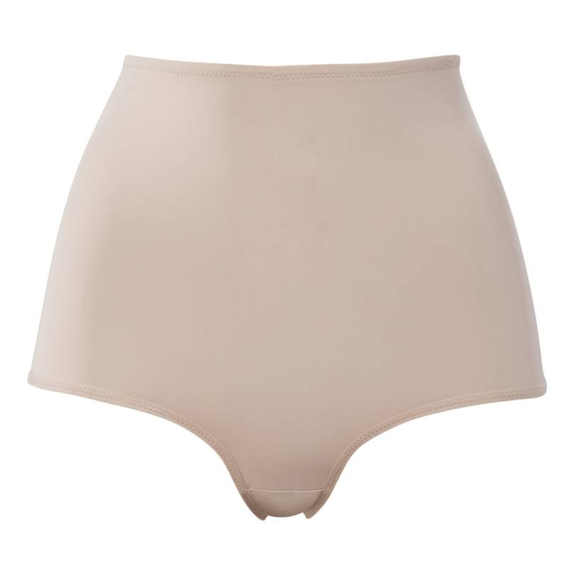 Trofé Highwaist Shaping Midi Slip, Beige, Größe: XXXL, Damen von Trofé