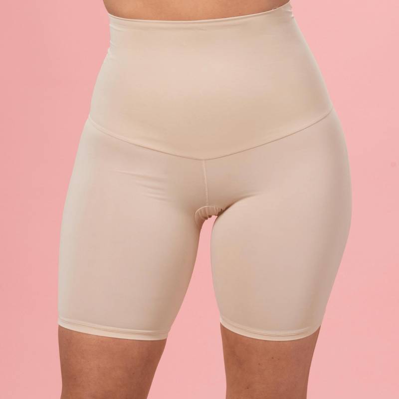Trofé Highwaist Shaping Shorts, Beige, Größe: XL, Damen von Trofé