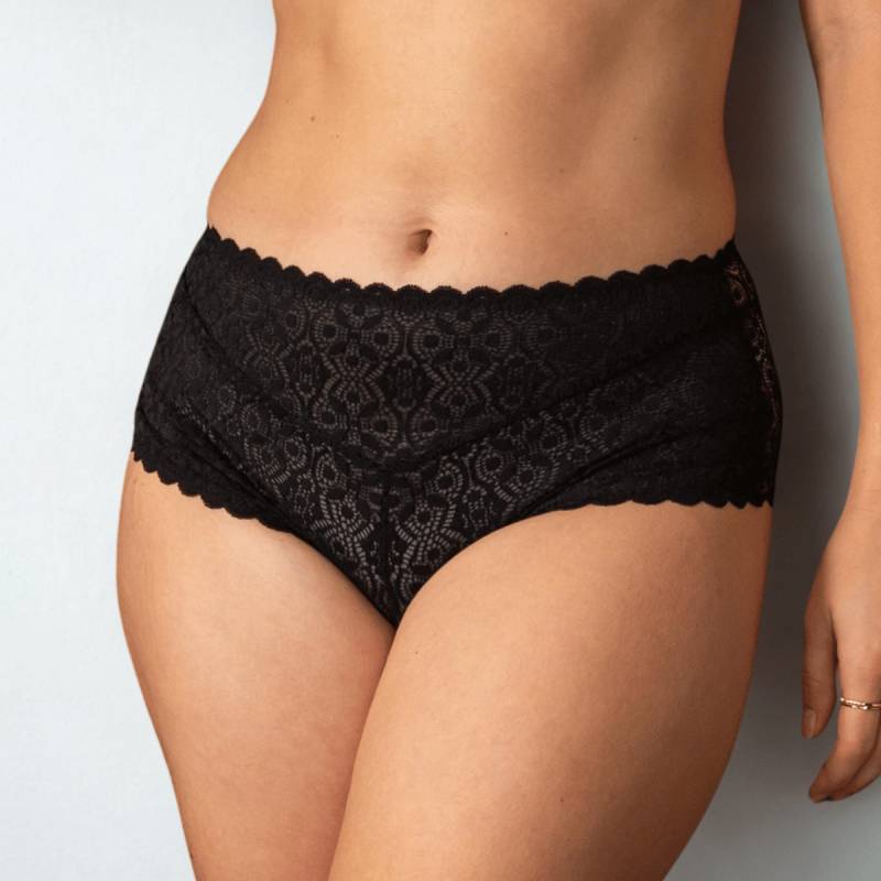 Trofé Maya Midi Slip, Schwarz, Größe: S, Damen von Trofé